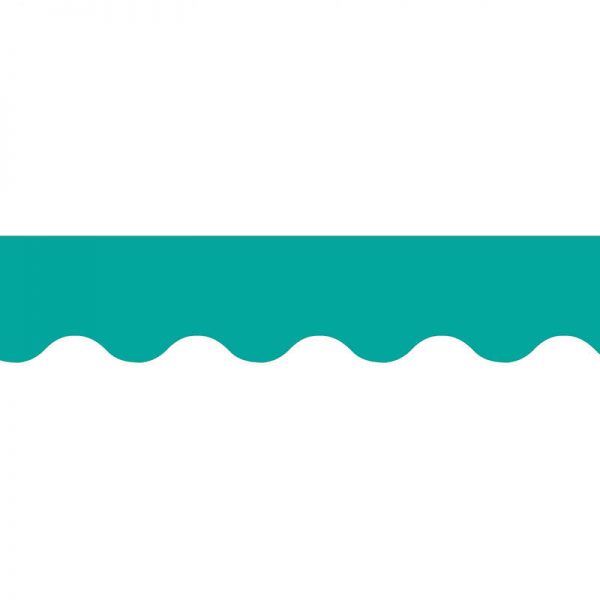 CREATIVE TEACHING PRESS TURQUOISE WAVY BORDER CTP6798