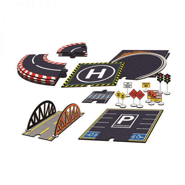 PLATAPILLA USA INC TUZZLES SUPER ROADWAY EXPANSION SET PPAFL066