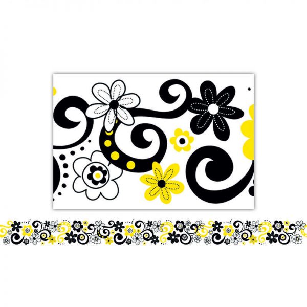 CREATIVE TEACHING PRESS TWIRLS & SWIRLS BORDER CTP7134