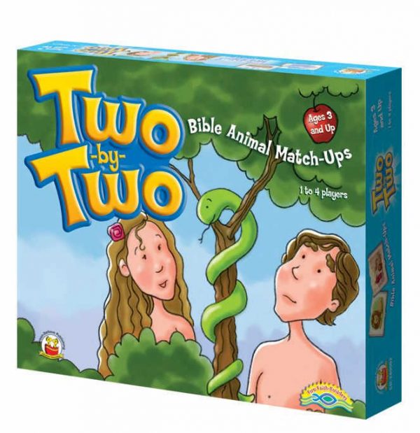 CARSON DELLOSA Two-by-Two Game Bible Animal Match-Ups Ages 3 CD-240002