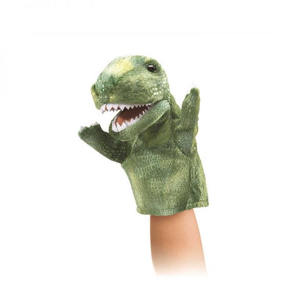 FOLKMANIS INC. TYRANNOSAURUS REX LITTLE PUPPET FMT2997