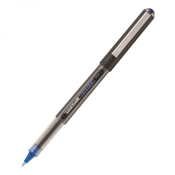 SANFORD L.P. UNI BALL VISION ROLLER BLUE BALL PEN MICRO POINT SAN60108