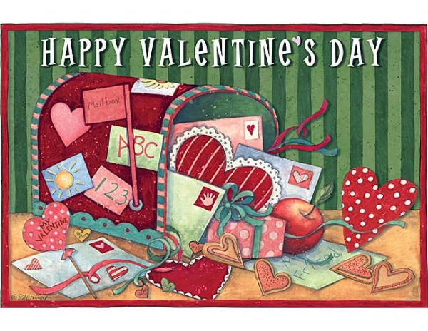 TEACHER CREATED RESOURCES Valentines Day Postcard From Susan Winget TCR4349