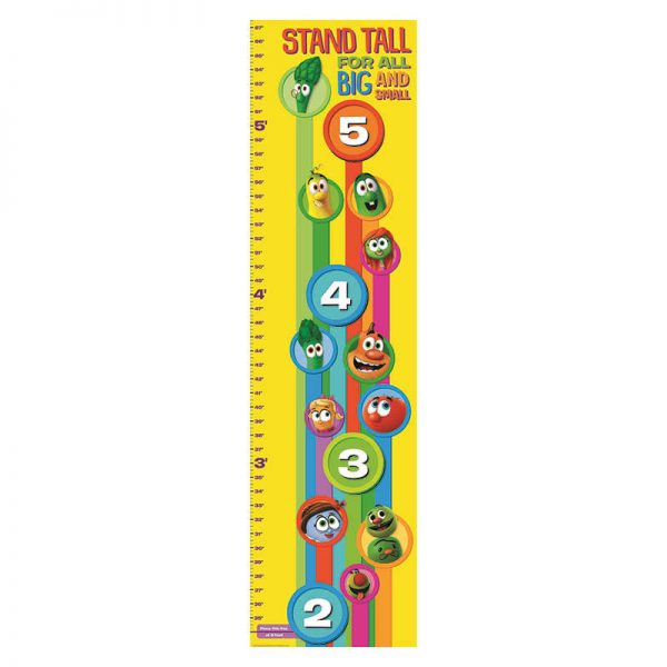 EUREKA VEGGIETALES GROWTH CHART BANNER EU-849719