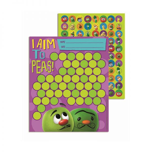EUREKA VEGGIETALES MINI REWARD CHARTS EU-837044