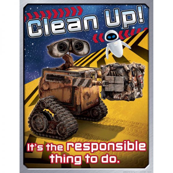EUREKA WALL-E CLEAN UP 17X22 POSTER EU-837006