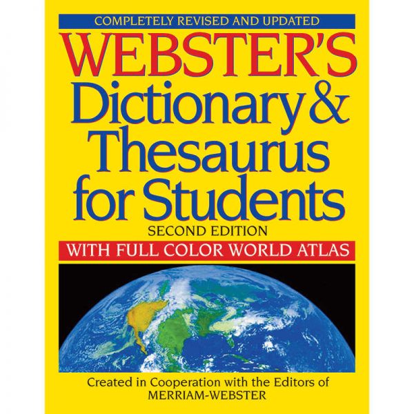 FEDERAL STREET PRESS WEBSTERS DICTIONARY & THESAURUS FOR STUDENTS SECOND EDITION FSP9781596951075