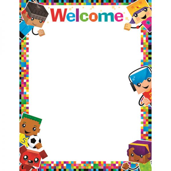 TREND ENTERPRISES INC. WELCOME BLOCKSTARS LEARNING CHART T-38379