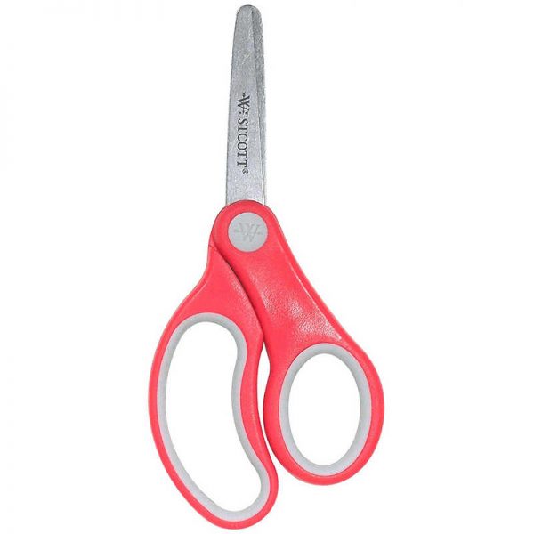 ACME UNITED CORPORATION WESTCOTT SOFT HANDLE 5IN KIDS SCISSORS BLUNT ACM14726