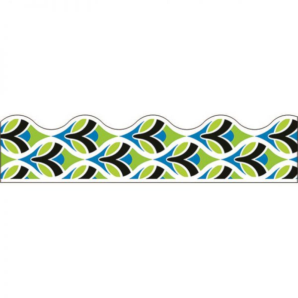 TREND ENTERPRISES INC. WHIMSY GREEN N BLUE TERRIFIC TRIMMERS T-92805
