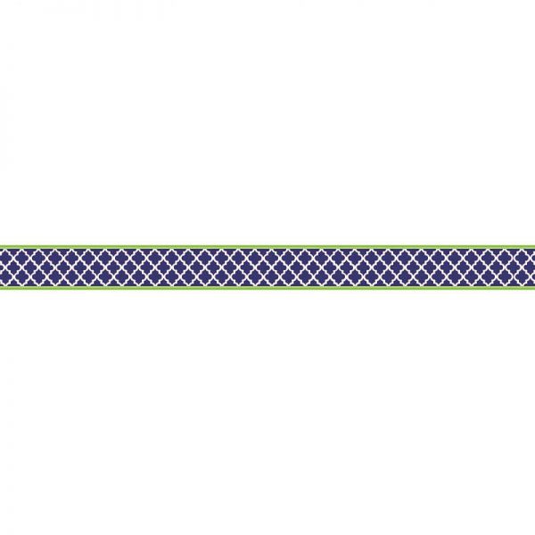 TEACHER CREATED RESOURCES WILD MOROCCAN NAVY & LIME DOUBLE SIDED BORDER TCR77095