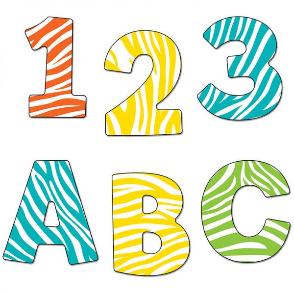 CARSON DELLOSA WILD STYLE LETTERS 76 PCS CD-130045