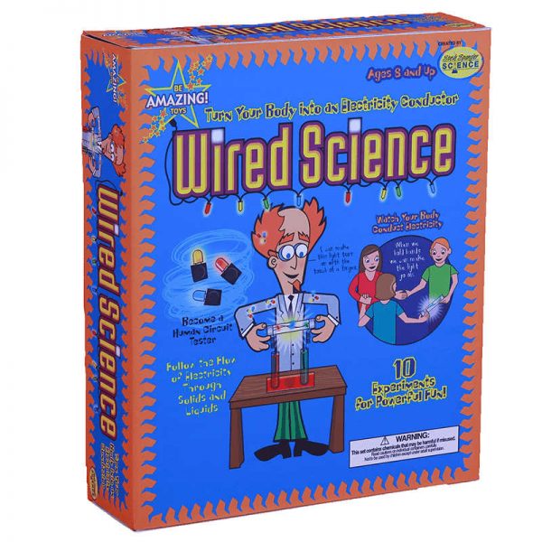 BE AMAZING TOYS WIRED SCIENCE EXPERIMENT KIT BAT3720