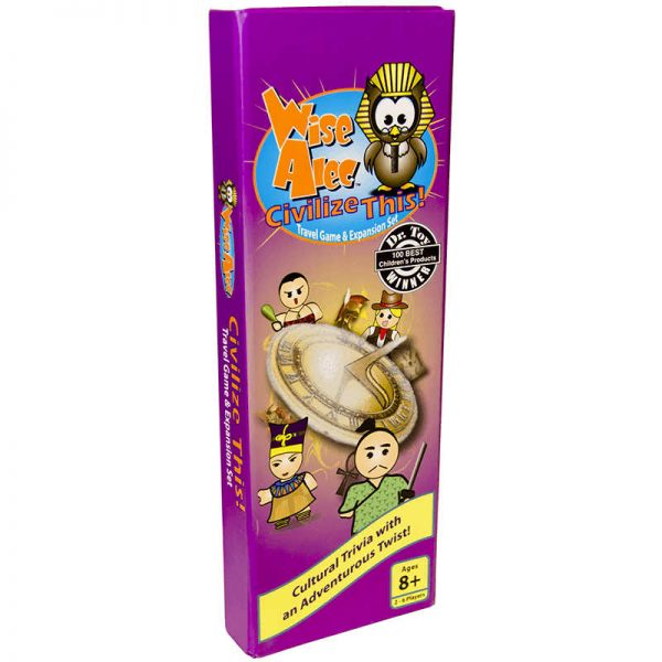 GRIDDLY GAMES WISE ALEC TRIVIA GAME CIVILIZE THIS EXPANSION SET GRG4000171