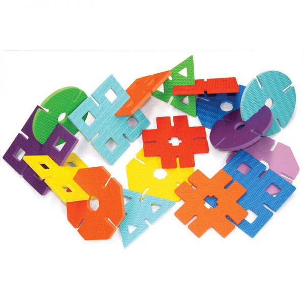 CHENILLE KRAFT COMPANY WONDERFOAM GIANT DESIGN SHAPES 7IN W 40 PIECE SET CK-4464