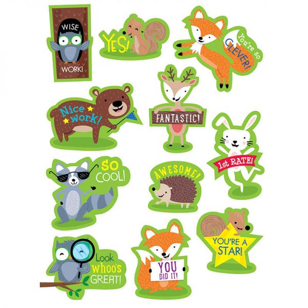 CREATIVE TEACHING PRESS WOODLAND FRIENDS REWARD STICKERS CTP4199