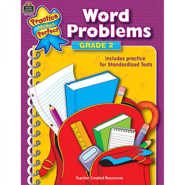 TEACHER CREATED RESOURCES WORD PROBLEMS GRADE 2 PRACTICE MAKES PERFECT TCR3312