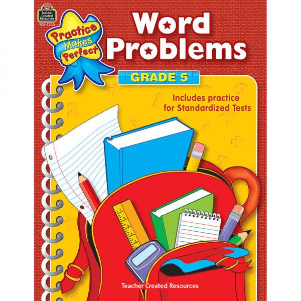 TEACHER CREATED RESOURCES WORD PROBLEMS GRADE 5 PRACTICE MAKES PERFECT TCR3730