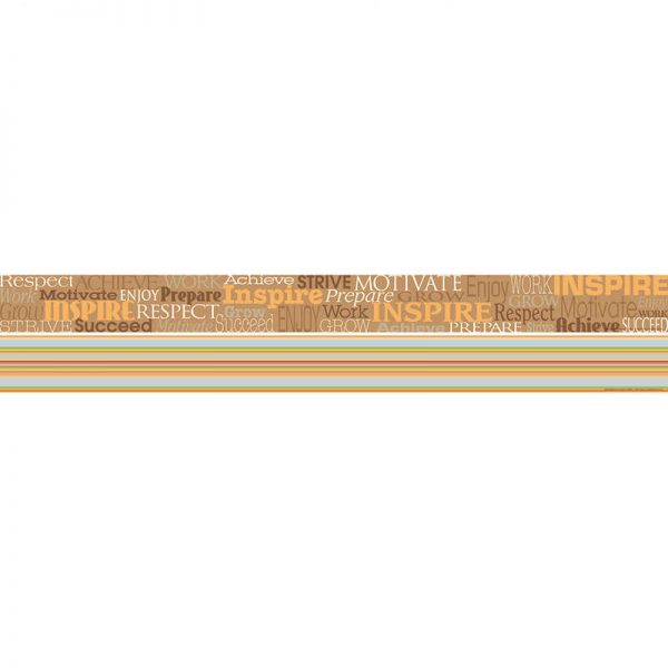BARKER CREEK WORD WALL INSPIRE DOUBLE SIDED BORDER LAS964B