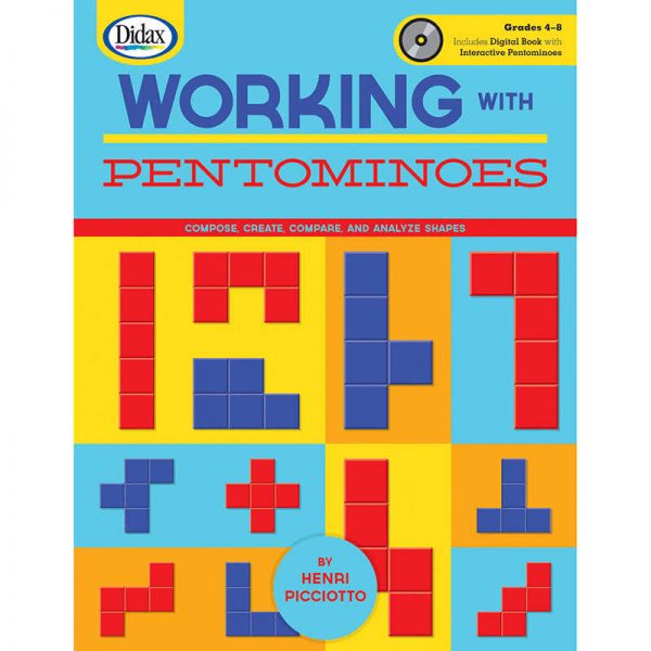 DIDAX WORKING WITH PENTOMINOES BOOK & CD DD-211340