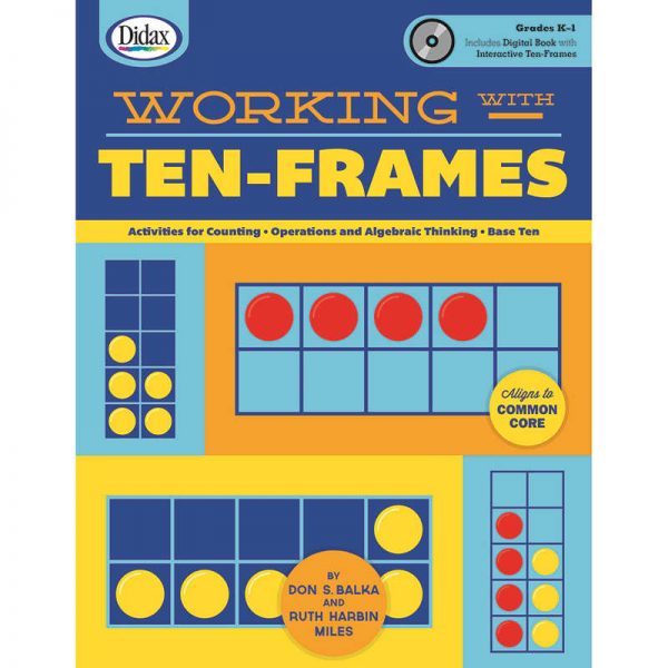 DIDAX WORKING WITH TEN FRAMES DD-211496