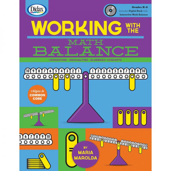 DIDAX WORKING WITH THE MATH BALANCE BOOK & CD DD-211442