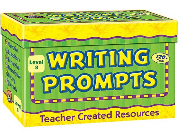 TEACHER CREATED RESOURCES Writing Prompts Cards: Grade 8 TCR9000