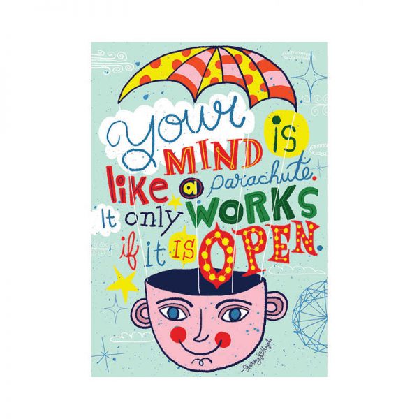 SCHOLASTIC TEACHING RESOURCES YOUR MIND IS LIKE POP CHART SC-553098