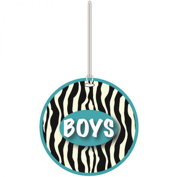 ASHLEY PRODUCTIONS ZEBRA BOYS HALL PASS ASH10391