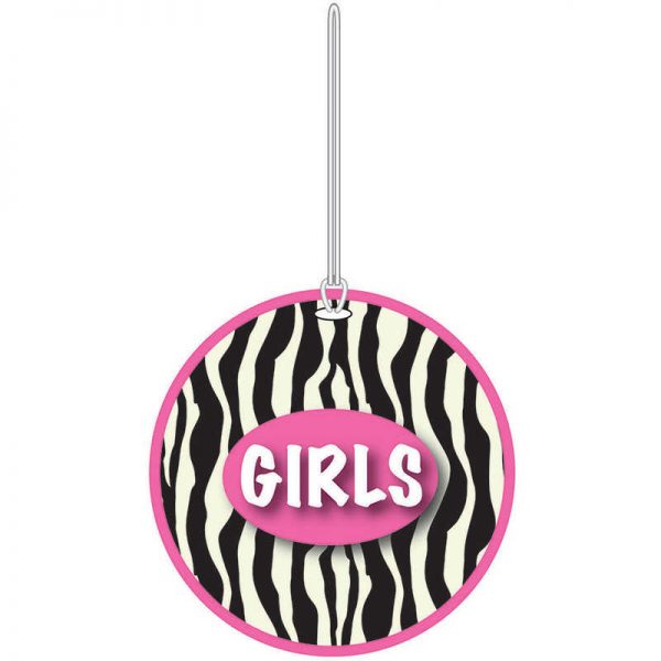 ASHLEY PRODUCTIONS ZEBRA GIRLS HALL PASS ASH10392