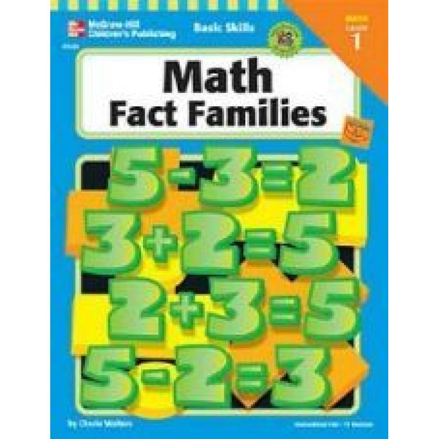 TeachersParadise.com | Math Fact Families, Grade 1