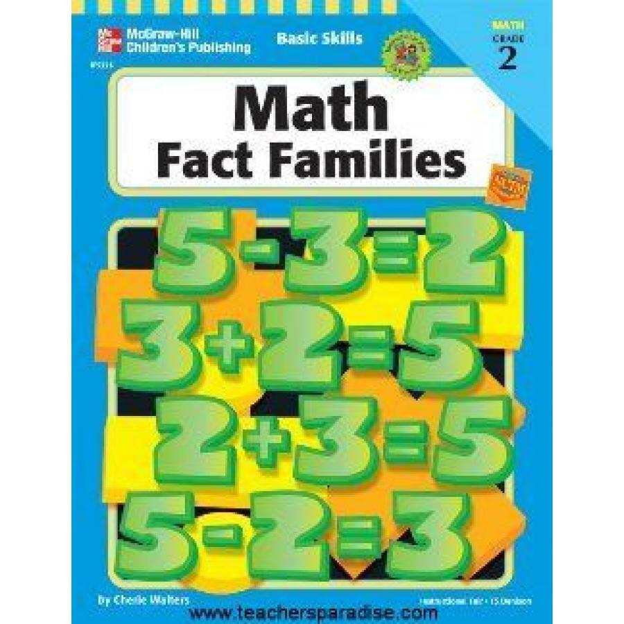 TeachersParadise.com | Math Fact Families, Grade 2