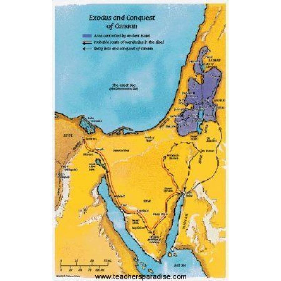 Old Testament Geography Map