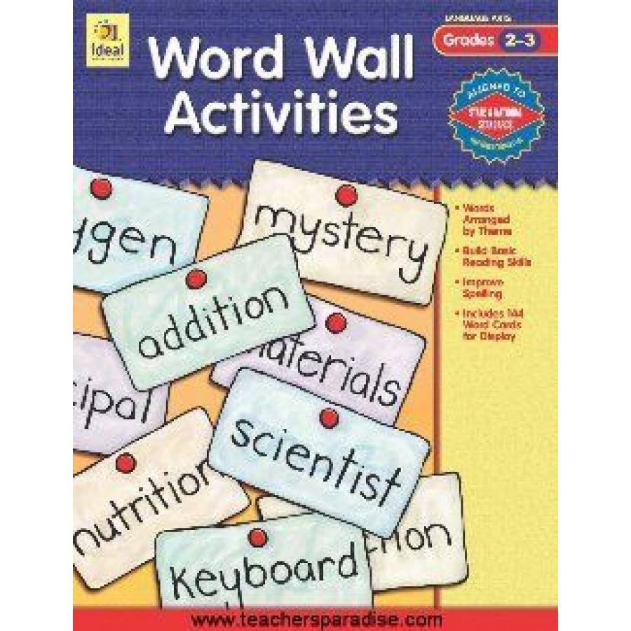 TeachersParadise.com | Word Wall Activities Grades: 2-3 - Activity Book