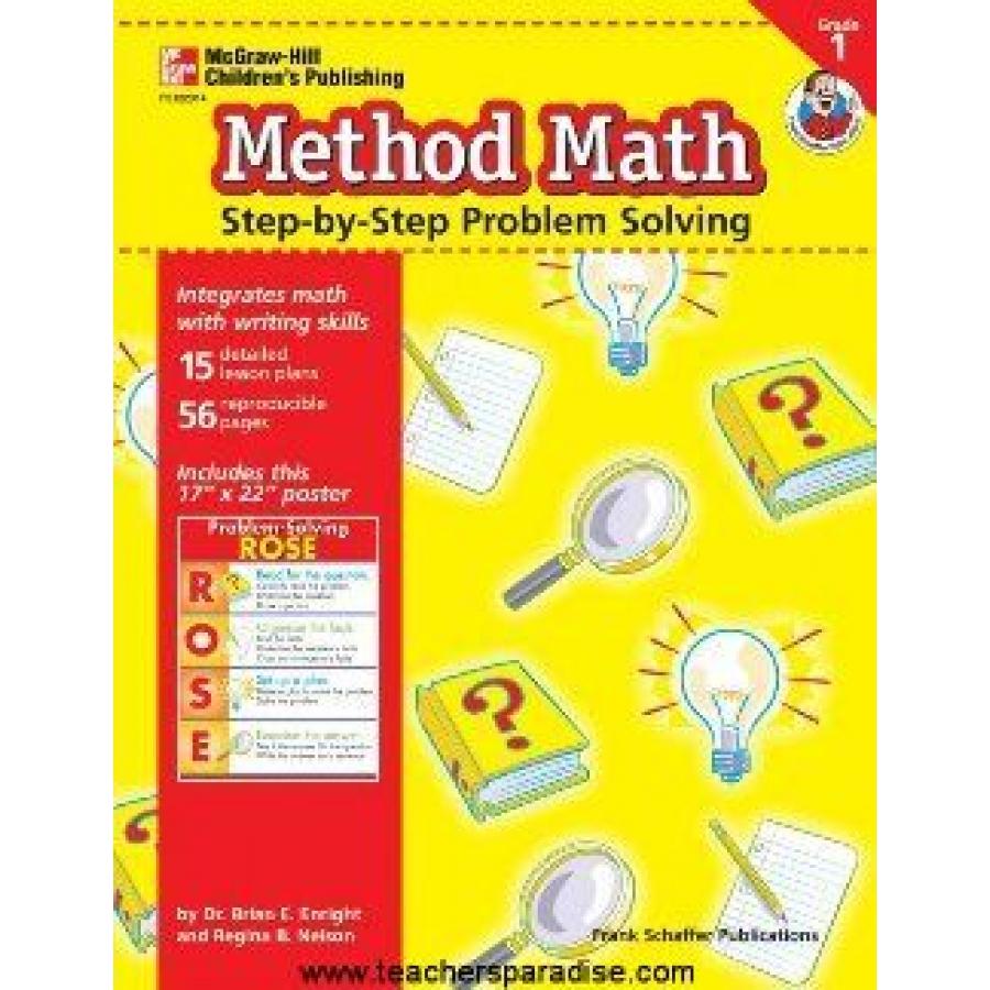 TeachersParadise.com | Method Math: Step-by-Step Problem Solving, Gr. 1