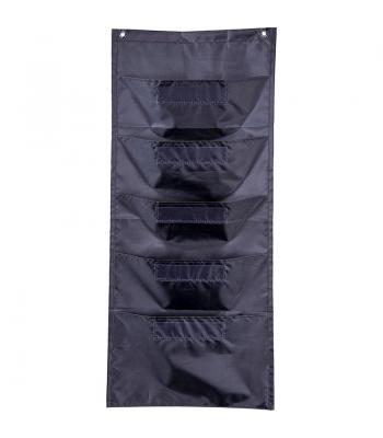 File Folder Storage Black Pocket Chart