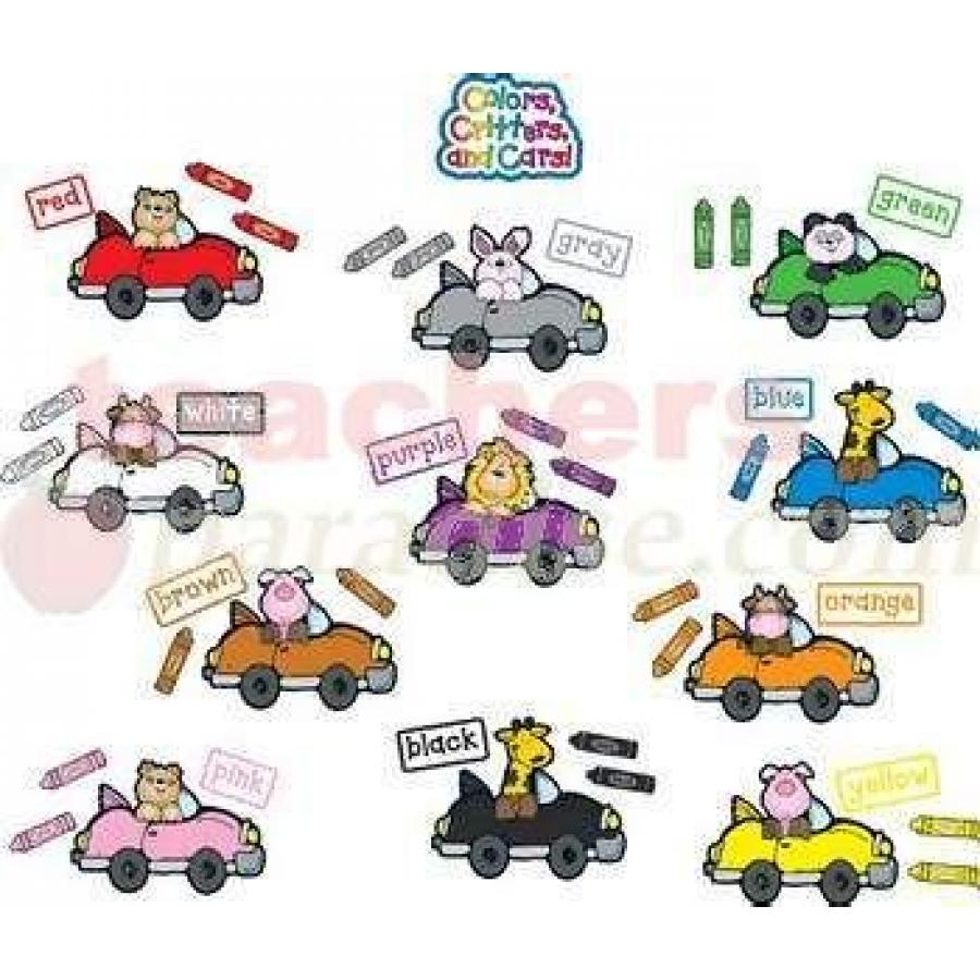 Color Critters Bulletin Board Set