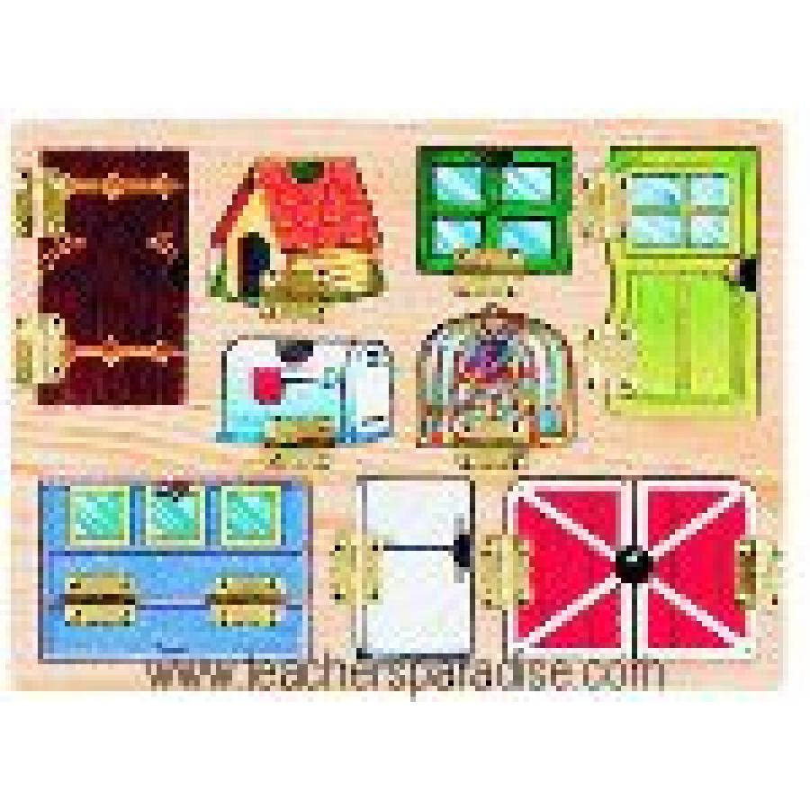 melissa and doug magnetic hide and seek doors