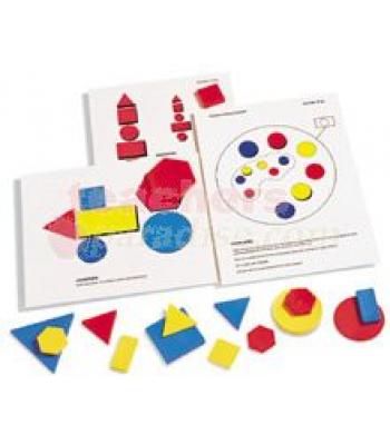 TeachersParadise.com | Attribute Block Activity Cards 20/Pk 38 Exercises