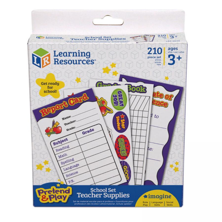 pretend teacher set