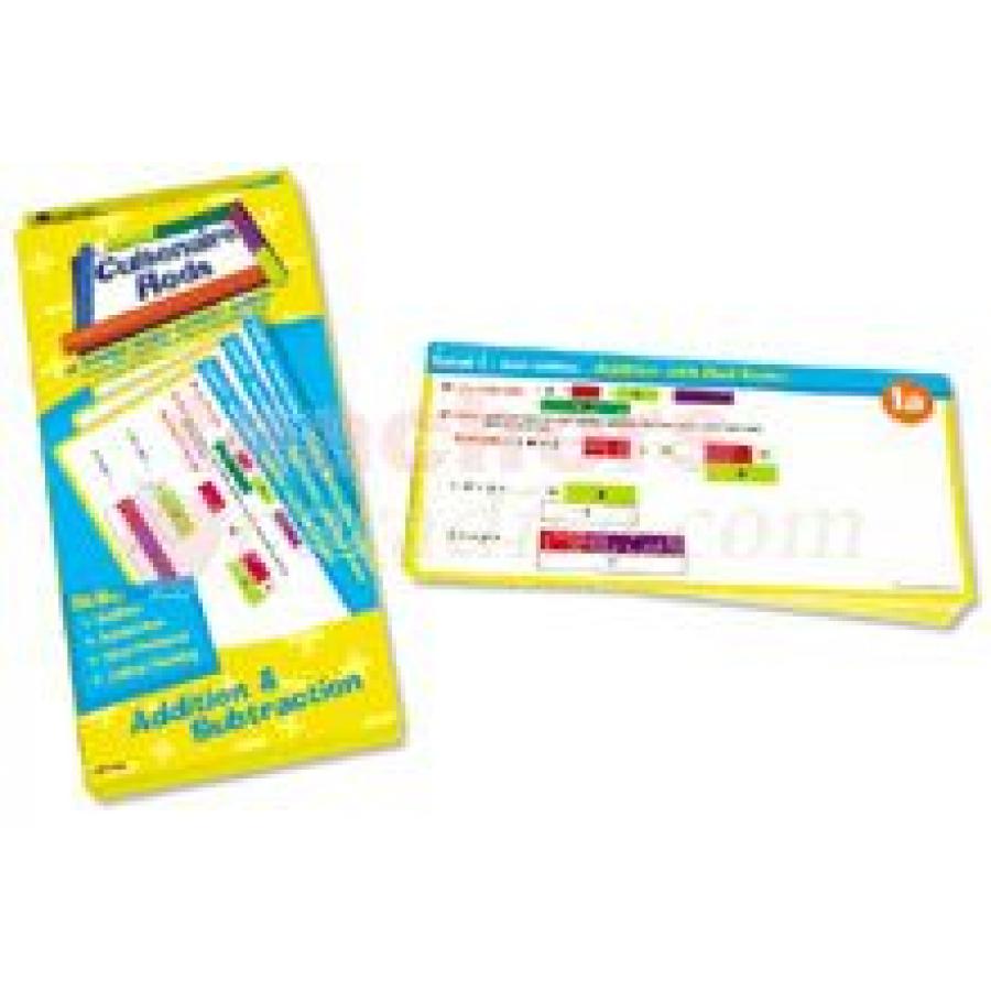 TeachersParadise.com | Cuisenaire Rod Addition & Subtraction Activity Cards