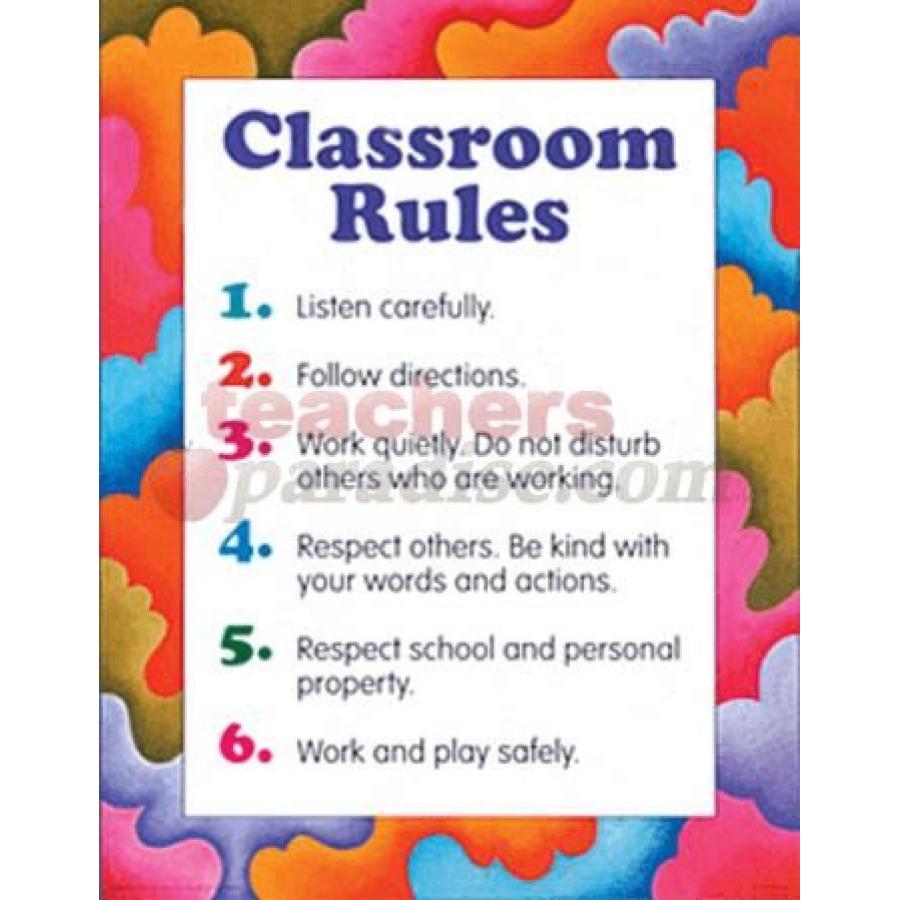 Classroom Rules Chart