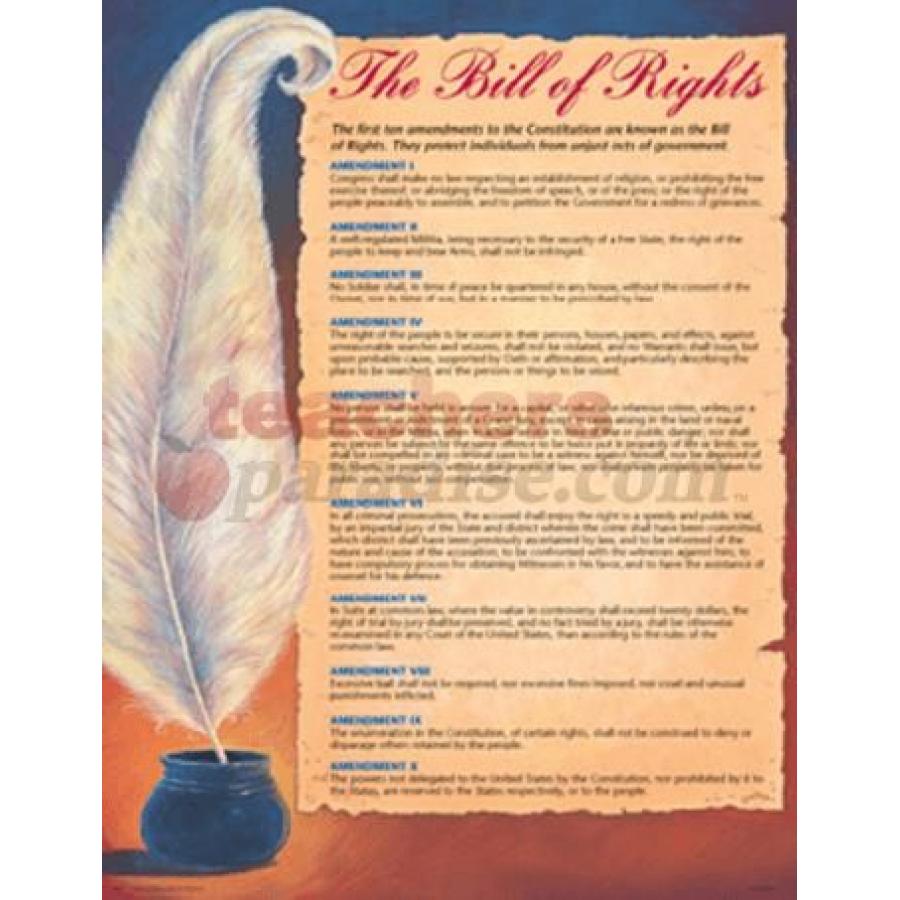 The Bill Of Rights Chart