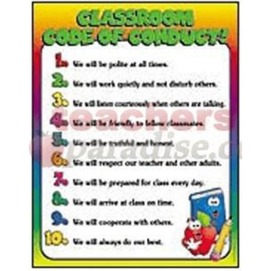 Classroom Conduct Chart