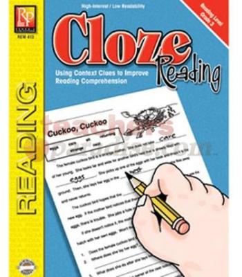 TeachersParadise.com | Cloze Reading Reading Level 3