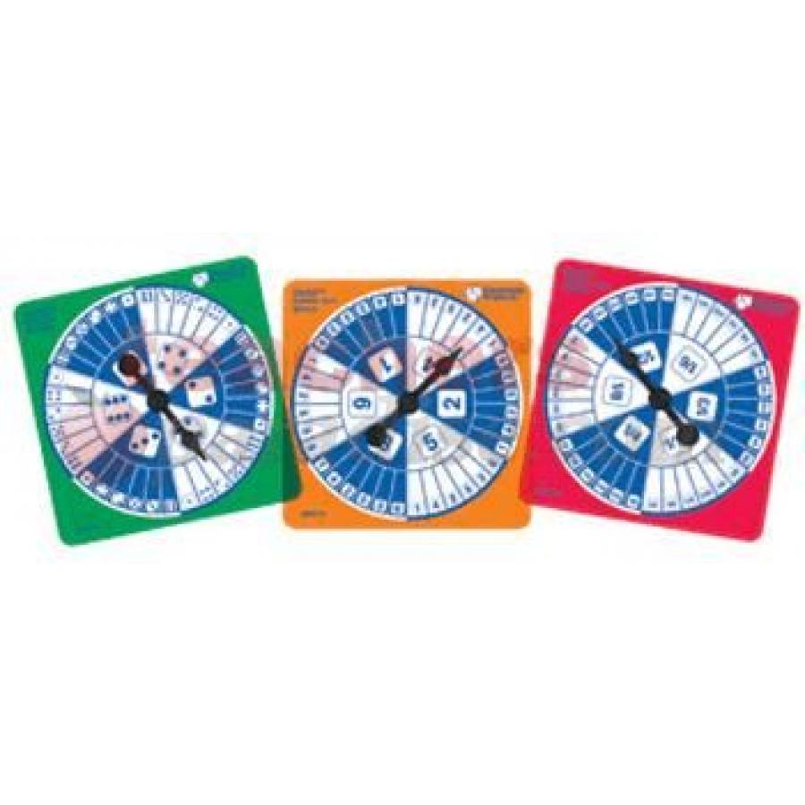 teachersparadisecom dot dice spinner set of 3