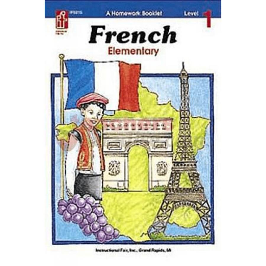 French homework booklet elementary level 1 08 image