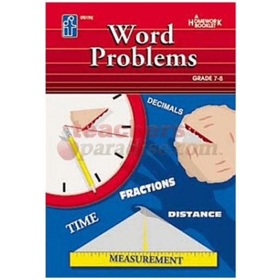 Fraction word problems picture