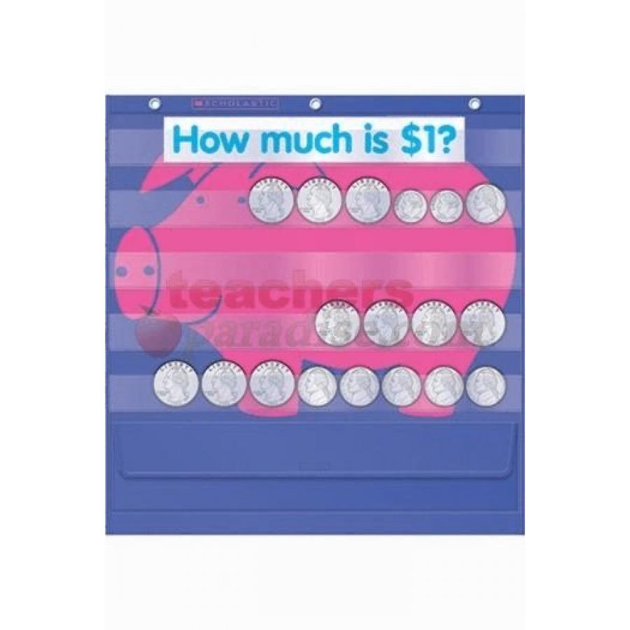 Velcro Money Pocket Chart