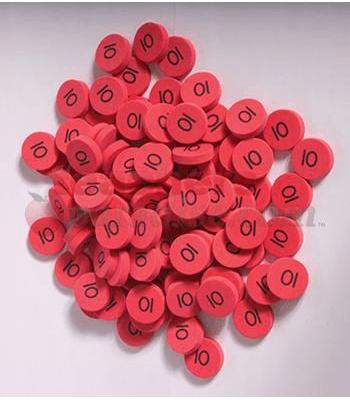 TeachersParadise.com | Place Value Disks Tens Gr 1-3